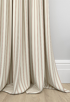 The British Stripe Co. Mary, Dover No.1 - Made to Measure Curtains